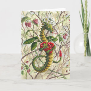 The Razzler (with background) blank greeting card