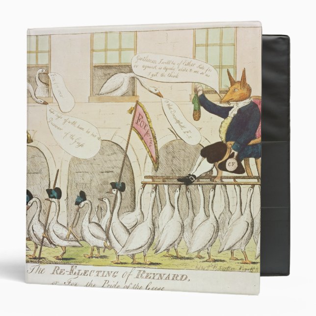 The Re-Electing of Reynard or Fox Binder (Front/Inside)