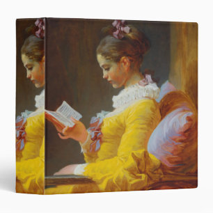 The Reader by Jean-Honore Fragonard Binder