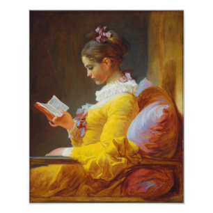 The Reader by Jean-Honore Fragonard Photo Print