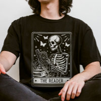 The Reader Skeleton Reading Booklover Halloween