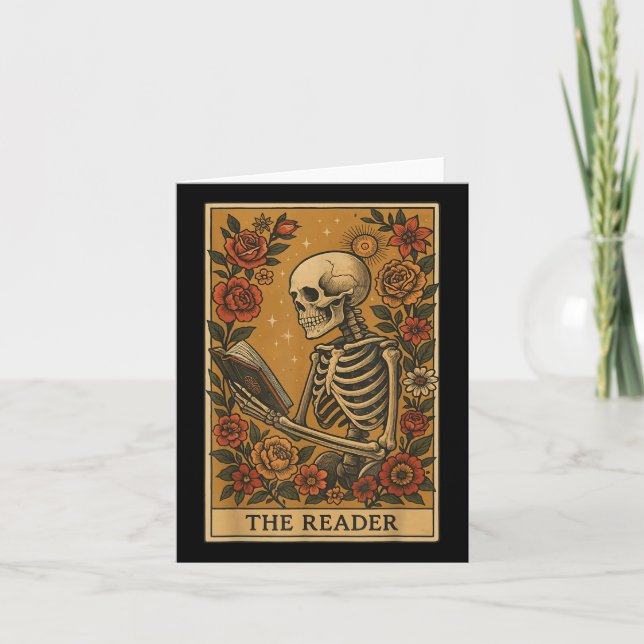 The Reader Tarot Card  (Front)