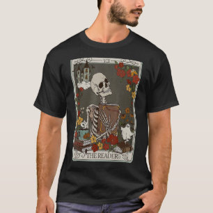 The Reader Tarot Card  Bookish T-Shirt