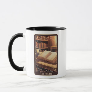 The Reader Tarot Card Personalized Tea or Coffee Mug