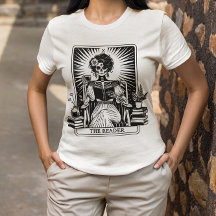 The Reader Tarot Card Shirt – Mystical Book Lover 