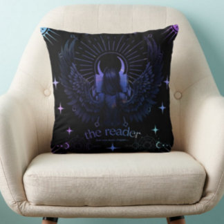 The Reader  Throw Pillow