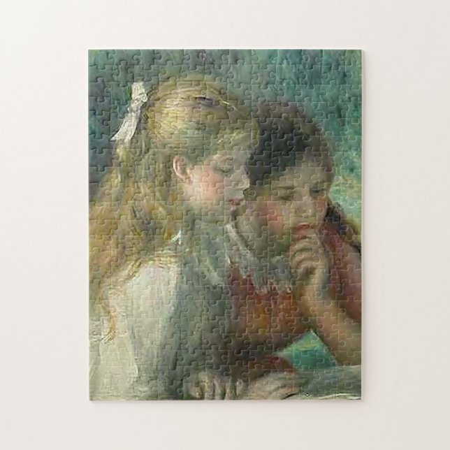 The Reading by Pierre-Auguste Renoir Jigsaw Puzzle (Vertical)