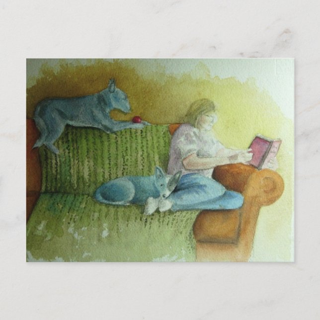 The Reading Hour Postcard (Front)