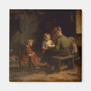 The Reading Lesson Magnet