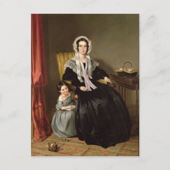 The Reading Lesson Postcard (Front)