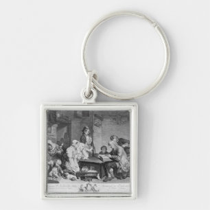The Reading of the Bible Keychain