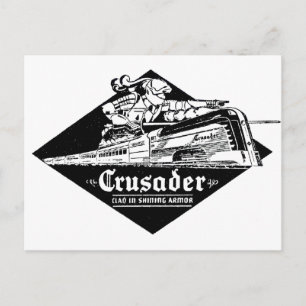 The Reading Railroad Crusader Streamliner Postcard