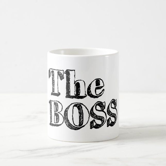 The Real Boss Coffee Mug (Center)