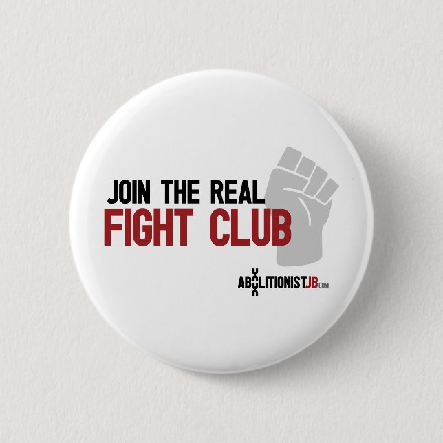 The Real Club 2 Inch Round Button (Front)
