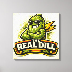 The Real Dill - Foodie Fiends Canvas Print