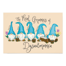 The Real Gnomes of Dysautonomia poster