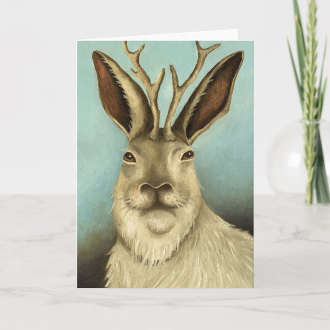 The Real Jackalope Card (Front)