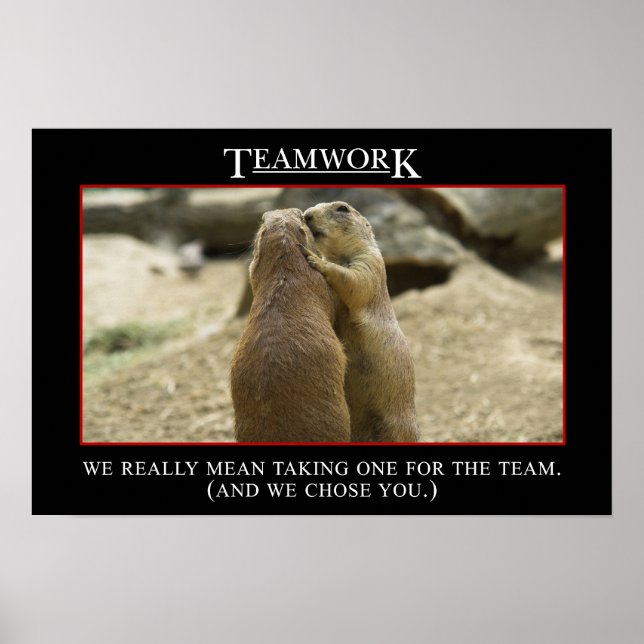The real meaning of teamwork (L) Poster (Front)