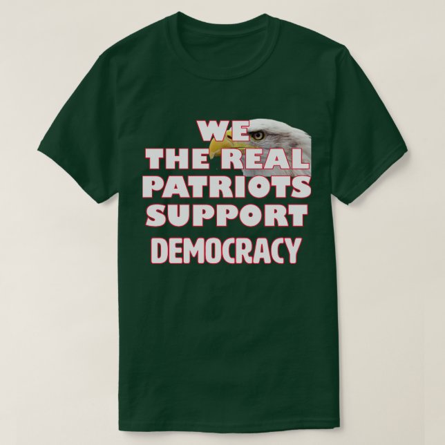 The real patriots  T-Shirt (Design Front)