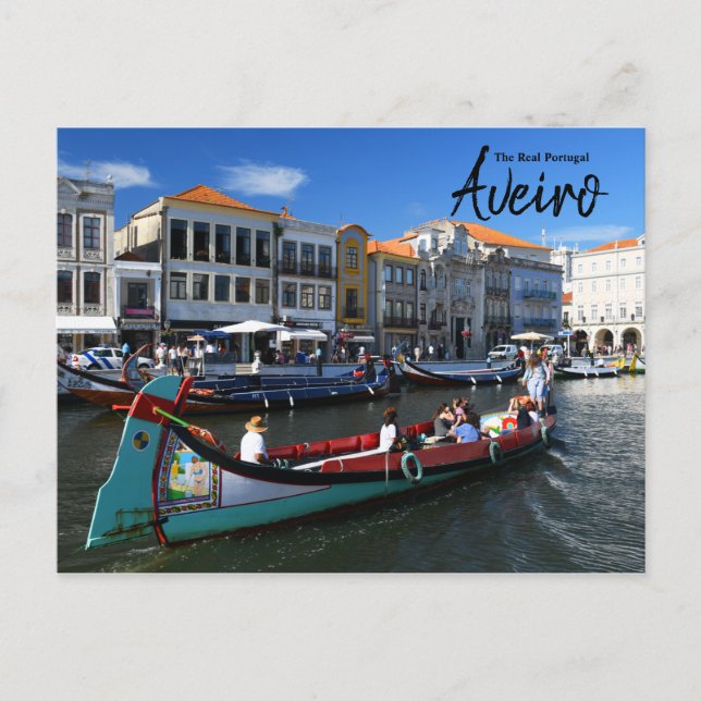 The Real Portugal- Aveiro Postcard (Front)