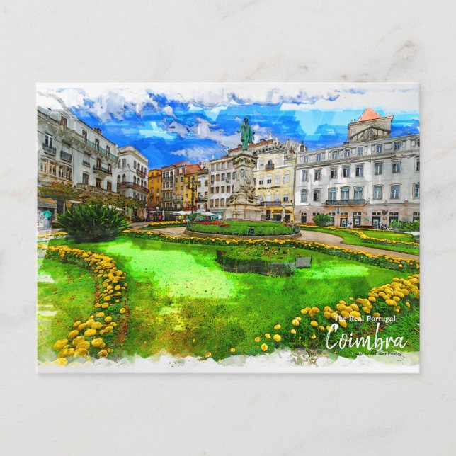 The Real Portugal- Coimbra Postcard (Front)