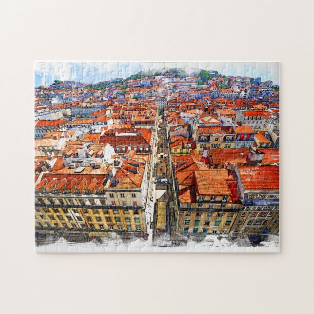 The Real Portugal-Lisbon Jigsaw Puzzle (Horizontal)
