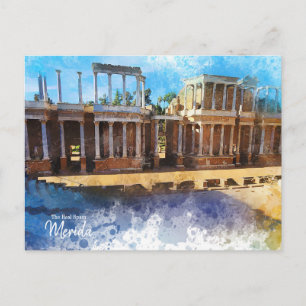 The Real Spain Merida Postcard