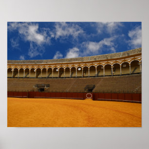 The Real Spain- Sevilla Bullring Poster