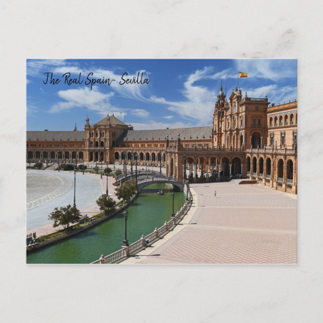 The Real Spain- Sevilla Postcard (Front)