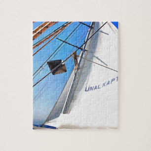 The Realist Adjusts The Sails Nautical Art Jigsaw Puzzle