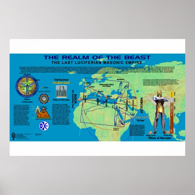 The Realm of the Anti-Christ Poster (Front)