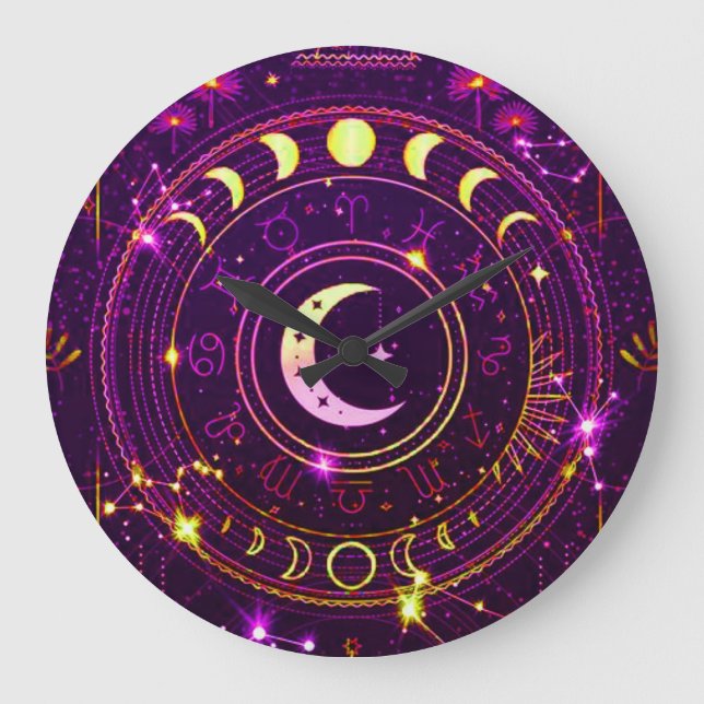 The Realms    Large Clock (Front)