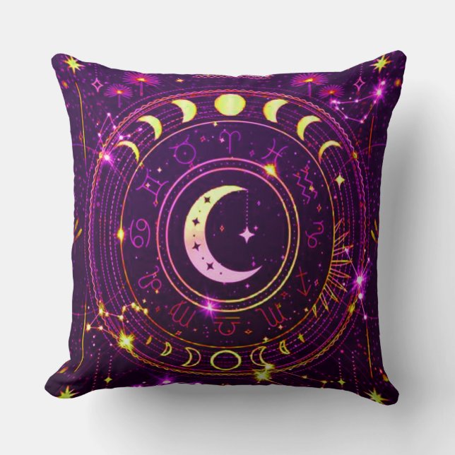 The Realms   Throw Pillow (Front)