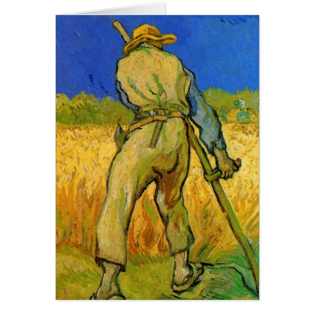 The Reaper (after Millet) by Vincent van Gogh (Front)