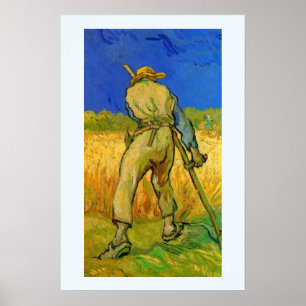 The Reaper (after Millet) by Vincent van Gogh Poster