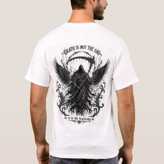 The Reaper | Dark Gothic Grim Reaper Men's Graphic T-Shirt