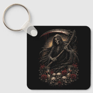 The Reaper’s Hourglass Keychain
