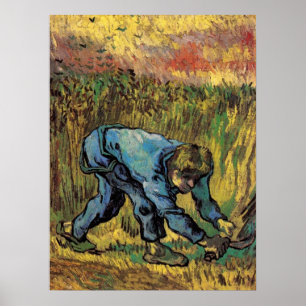 The Reaper with Sickle by Vincent van Gogh Poster