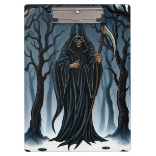 "The Reaper's Path – No Escape from Fate" 💀🌲 Clipboard