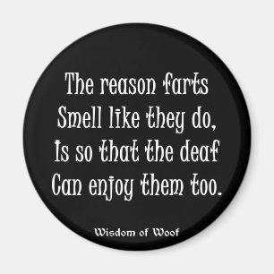 The Reason Farts Smell Like They Do Magnet