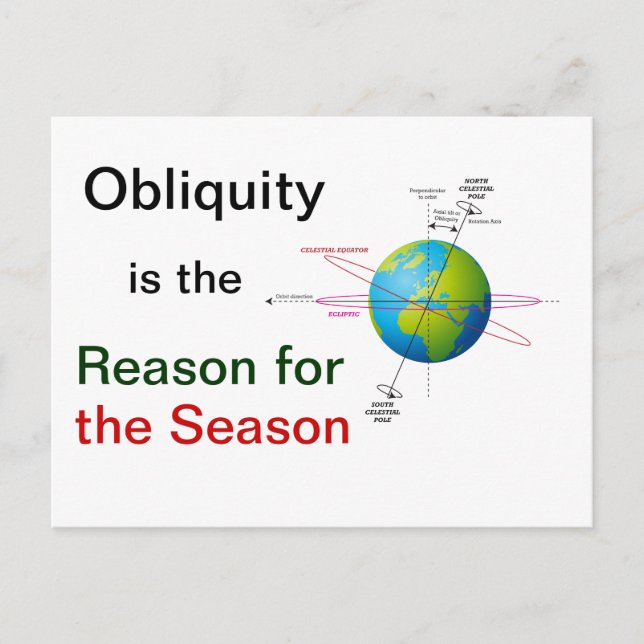 The Reason for the Season Postcard (Front)