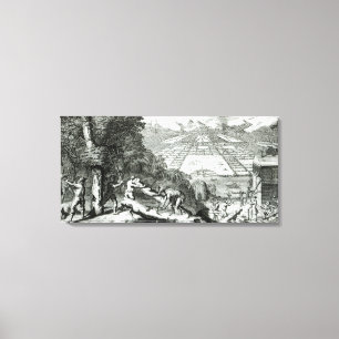 The Reasons for establishing the Colony of Canvas Print