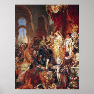 The Reception of Christopher Columbus Poster