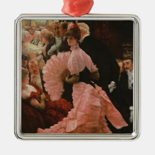 The Reception or, L'Ambitieuse (Political Woman) c Metal Ornament