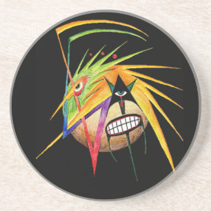 "The Reckoning" Mandala Drink Coaster