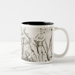 The Reconciliation Between Britannia America Two-Tone Coffee Mug