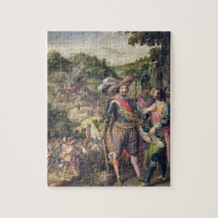 The Reconquest of St. Kitts, 1629 Jigsaw Puzzle