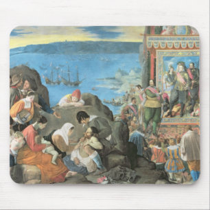 The Recovery of the Bay of San Salvador Mouse Pad