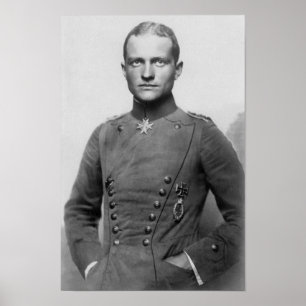 The Red Baron - Manfred von Richthofen Poster
