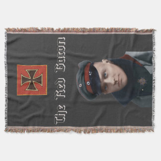 The Red Baron WWI Throw Blanket